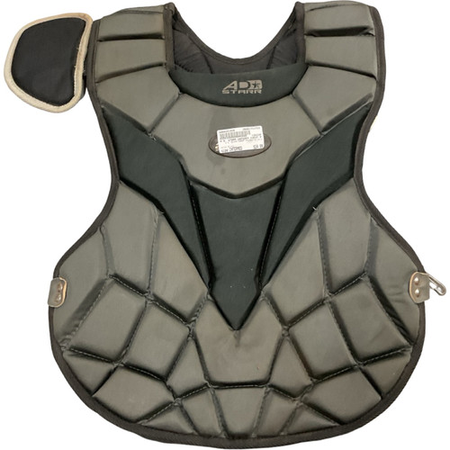Vist Large View of Product Image Which is Used A.D. STARR CHEST PROTECTOR CP-V Catchers Chest Protector Black Intermed