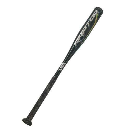 Vist Large View of Product Image Which is Used Rawlings RAPTOR PERFORMANCE ALLOY BB/SB USA 2 1/4 Bat 28"