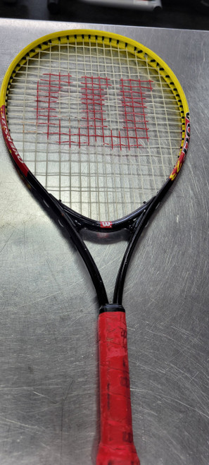 Vist Large View of Product Image Which is Used Wilson VOLT 23 Junior Tennis Racquet None 23"