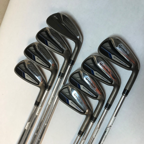 Vist Large View of Product Image Which is Used Taylormade SPEEDBLADE HL Mens Iron Set RH 4I-GW/AW
