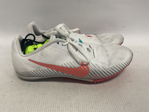 Vist Large View of Product Image Which is Used Nike Track & Field Cleats Adult White Senior 6.5