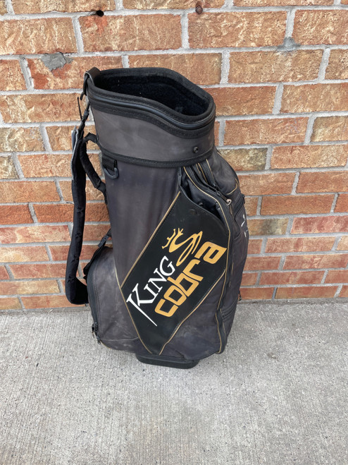 Vist Large View of Product Image Which is Used Cobra KING COBRA Mens Stand Bag Black