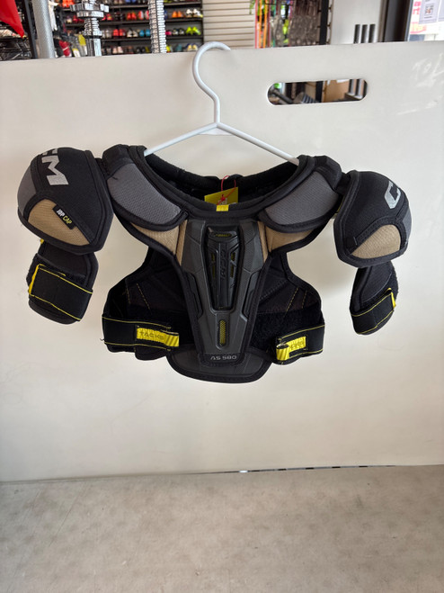 Vist Large View of Product Image Which is Used CCM AS580 TACK SHOULDER PAD Junior Shoulder Pads SM