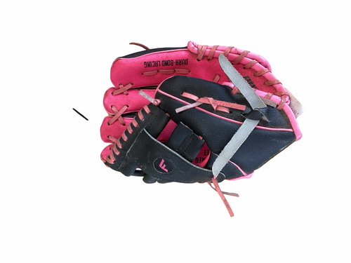 Vist Large View of Product Image Which is Used Franklin INFERNO BB/SB Glove RH Throw Pink 9"