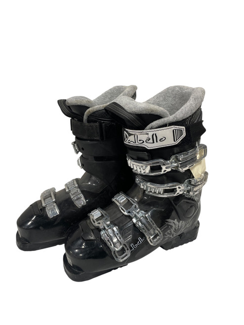 Vist Large View of Product Image Which is Used Dalbello ASPIRE 5.5 Womens DH Ski Boot Black 245 MP - M06.5 - W07.5