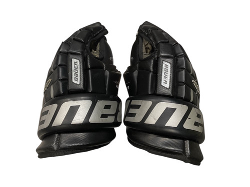Vist Large View of Product Image Which is Used Bauer SDP Senior Gloves Black 14"