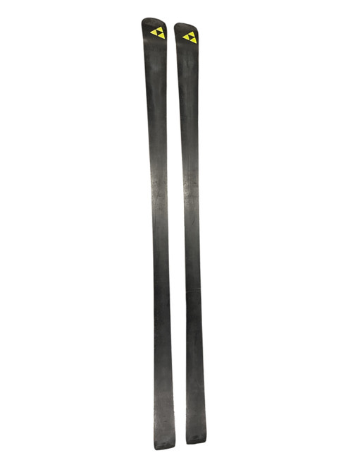 Vist Large View of Product Image Which is Used Fischer 4GS Mens DH Ski/Binding Yellow 175 cm