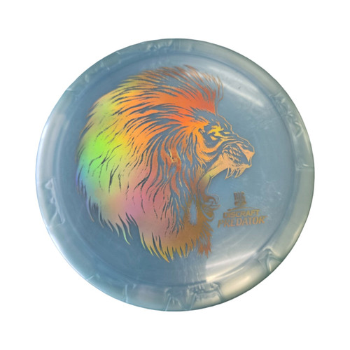 Vist Large View of Product Image Which is Used Discraft PREDATOR BIG Z Disc Golf Driver Carolina Blue