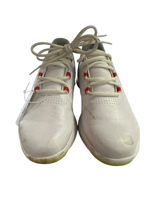 Vist Large View of Product Image Which is Used Foot Joy Jr Golf Shoes White Junior 01