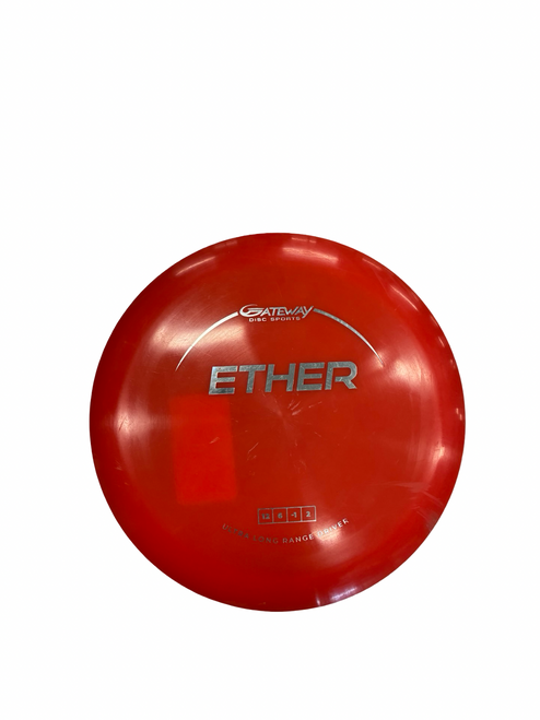 Vist Large View of Product Image Which is Used Gateway ETHER Disc Golf Driver Red
