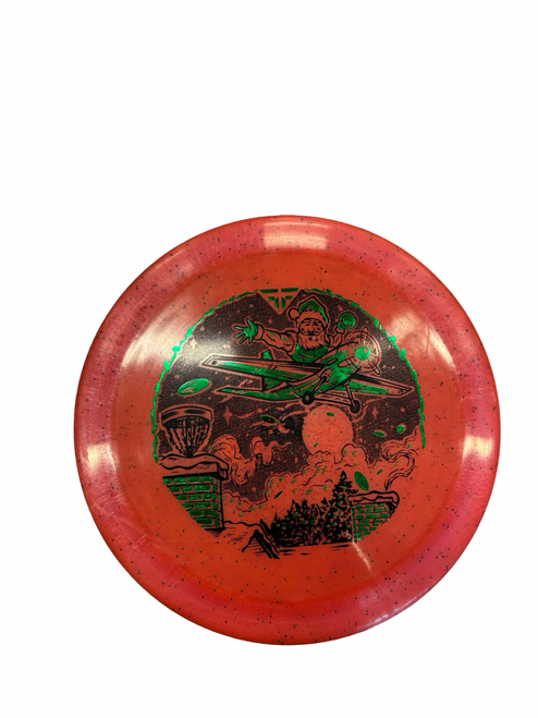 Vist Large View of Product Image Which is Used SANTA Disc Golf Driver Red
