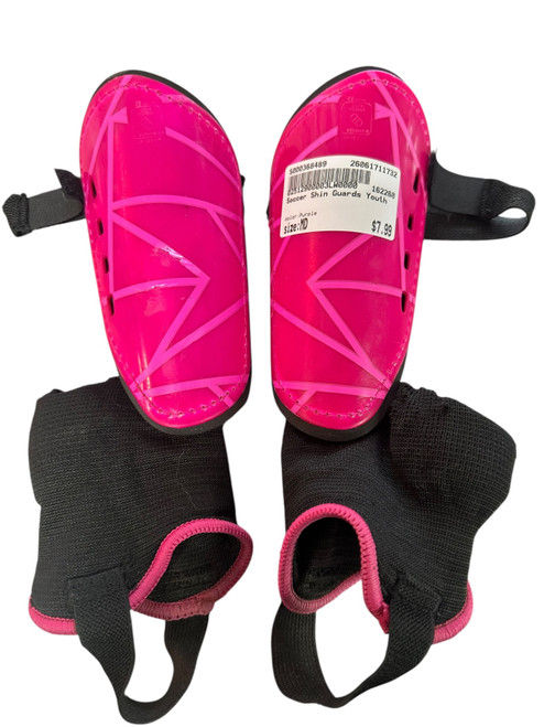 Vist Large View of Product Image Which is Used Soccer Shin Guards Youth Purple MD