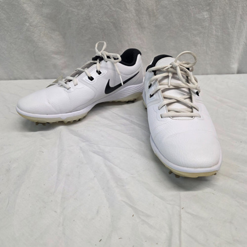 Vist Large View of Product Image Which is Used Nike LUNARLON Mens Golf Shoes White Senior 8