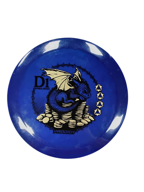 Vist Large View of Product Image Which is Used Prodigy Disc D1 Disc Golf Driver Navy Blue