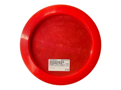 Vist Large View of Product Image Which is Used Dynamic Discs DYNAMIC DISCS SHERIFF LUCID DRIVER Disc Golf Driver Red