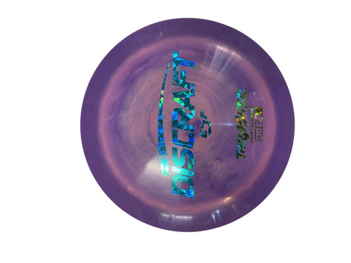 Vist Large View of Product Image Which is Used Discraft ESP THRASHER Disc Golf Driver Purple