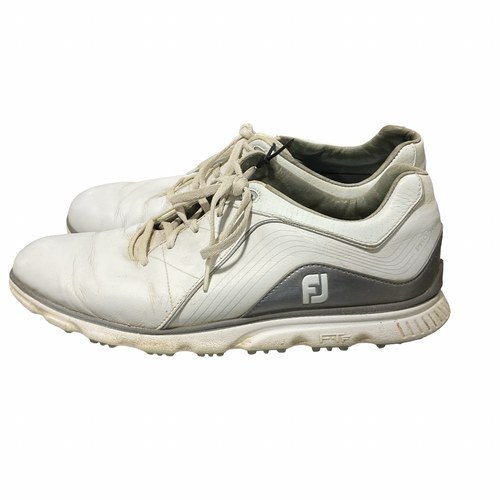 Vist Large View of Product Image Which is Used Foot Joy Mens Golf Shoes White Senior 10