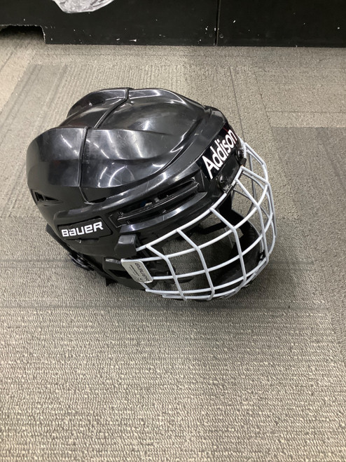 Vist Large View of Product Image Which is Used Bauer PRODIGY Helmet Cage Combo Black One Size