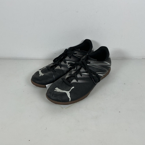 Vist Large View of Product Image Which is Used Puma Soccer Indoor Shoes Black Junior 04