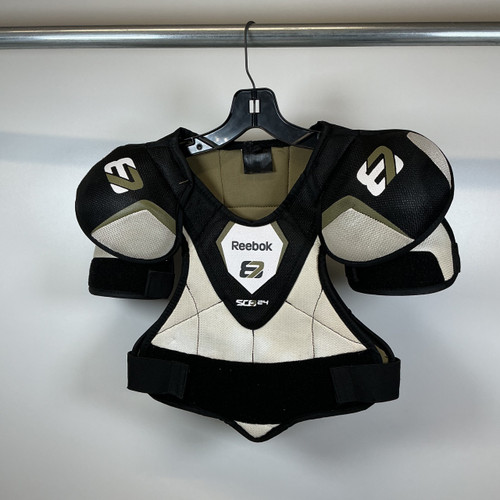 Vist Large View of Product Image Which is Used Reebok SC87 24 Shoulder Pads Jr MD