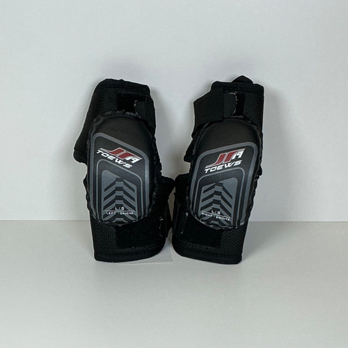 Vist Large View of Product Image Which is Used Bauer JR19 TOEWS ELBOWS Youth Elbow Pads LG