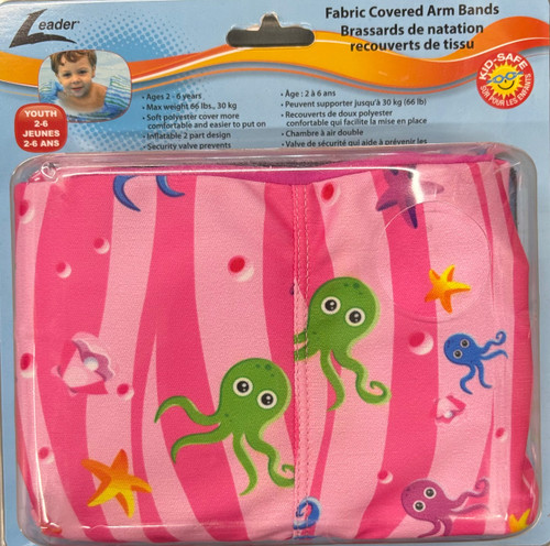 Vist Large View of Product Image Which is New FLOTATION ARM BANDS-PINK