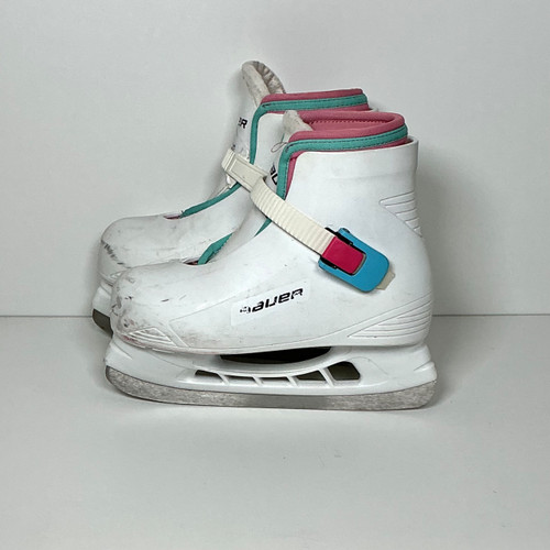 Vist Large View of Product Image Which is Used Bauer Lil' Angels Adjustable Skate