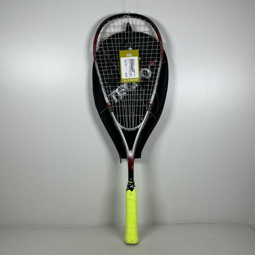 Vist Large View of Product Image Which is Used Tecno Pro Comp Challenge 180 Adult Squash Racquet Grey 4"