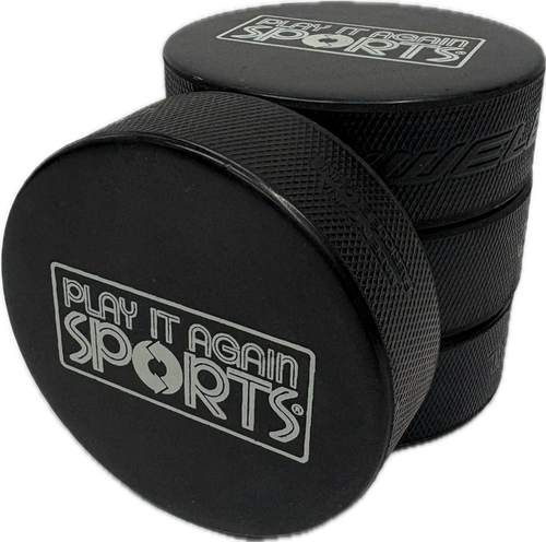 Vist Large View of Product Image Which is Play It Again Sports Pucks 4 pk
