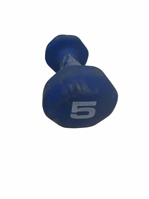 Vist Large View of Product Image Which is Used Neoprene Covered Dumbbell (Each) 5 lb