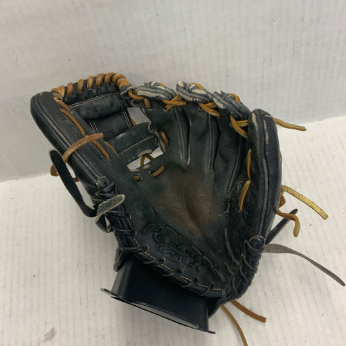 Vist Large View of Product Image Which is Used Rawlings HEART OF THE HIDE PRONP2JB BB/SB Glove RH Throw Black 11 1/4"