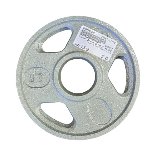Vist Large View of Product Image Which is Used OLYMPIC PLATE 2.5LB Olympic Plate (Each) 2.5 lb