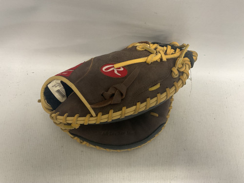 Vist Large View of Product Image Which is Used Rawlings BULL BCM325BRB BB/SB Catchers RH Throw Brown 32 1/2"