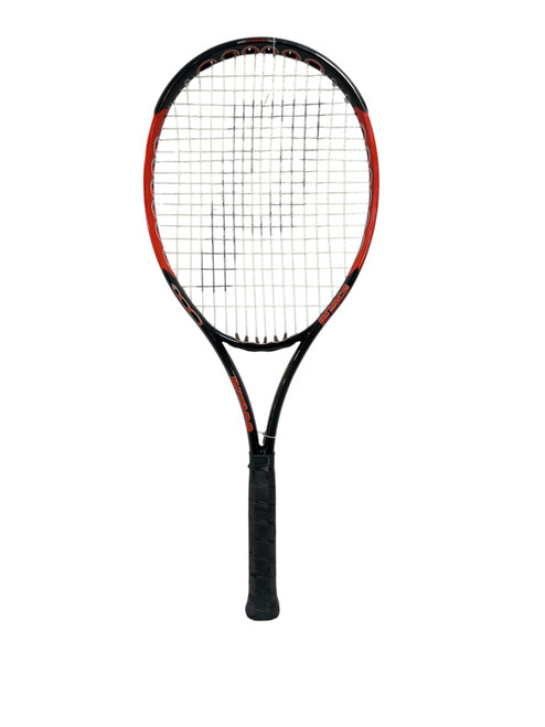 Vist Large View of Product Image Which is Used Prince ORANGE O3 Adult Tennis Racquet Orange 4 1/4"