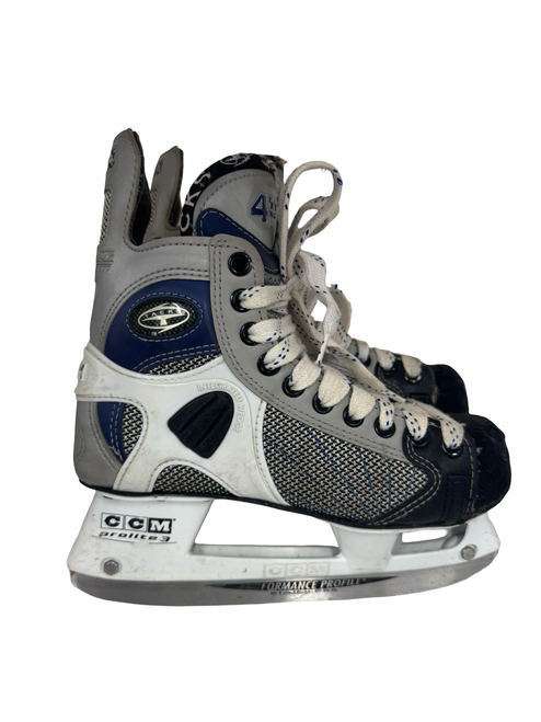 Vist Large View of Product Image Which is Used CCM 455 TACKS Junior Hockey Skate Junior 04