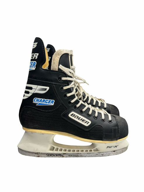 Vist Large View of Product Image Which is Used Bauer CHARGER Senior Hockey Skate Senior 7