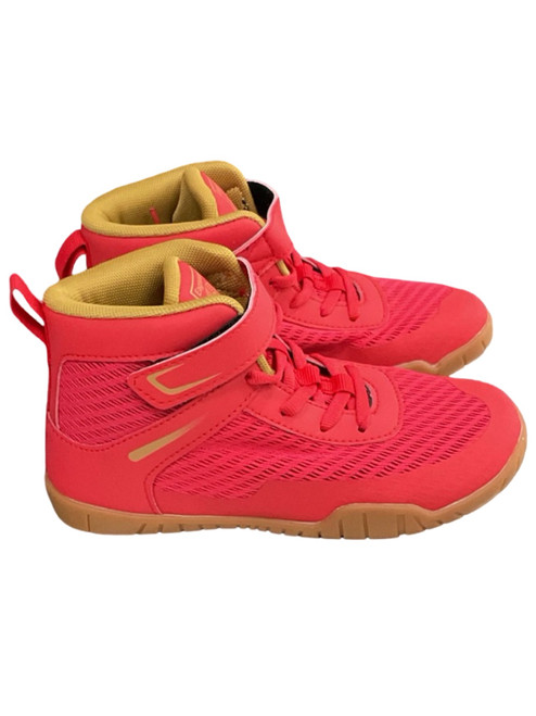 Vist Large View of Product Image Which is Used Wrestling Shoes Red Junior 04