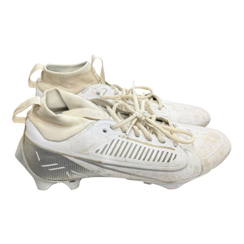 Vist Large View of Product Image Which is Used Nike VAPOR EDGE PRO 360 2 Adult FB Cleats White Senior 11.5