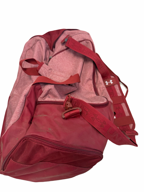 Vist Large View of Product Image Which is Used Under Armour Storm DUFFLE BAG Red