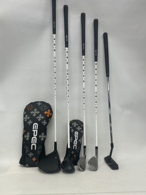 Vist Large View of Product Image Which is Used EPEC Jr Package Set RH Black/Orange/White 6 Piece