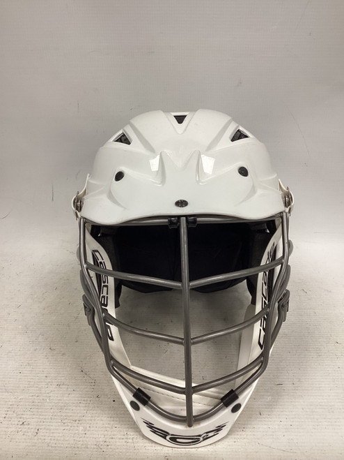 Vist Large View of Product Image Which is Used Cascade CPV-R Lacrosse Helmet White XS