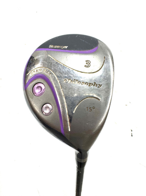 Vist Large View of Product Image Which is Used Slazenger PHILOSOPHY Womens Fairway Wood RH 3 Wood