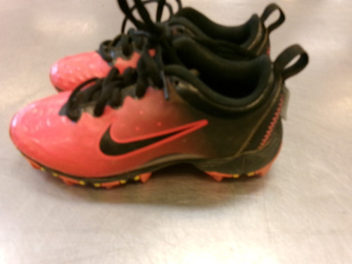 Vist Large View of Product Image Which is Used Nike FASTFLEX BB/SB Cleats Pink Youth 12.0