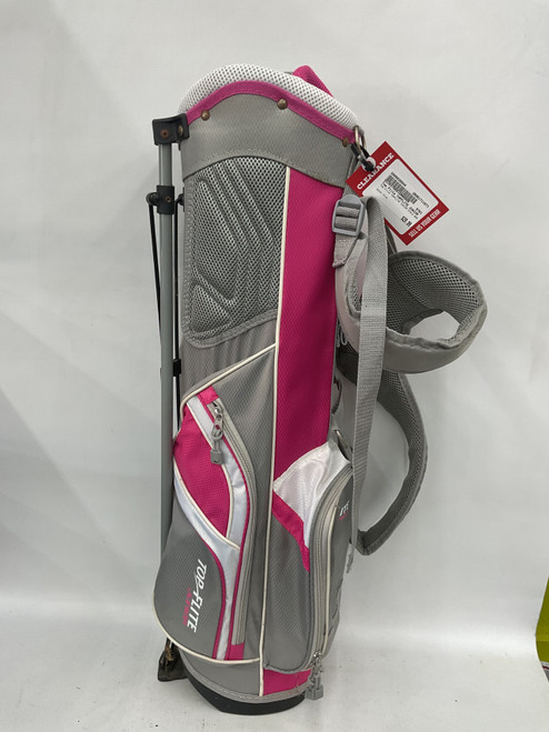 Vist Large View of Product Image Which is Used Top Flite TOPFLITE JUNIOR GIRLS BAG Jr Stand Bag Pink