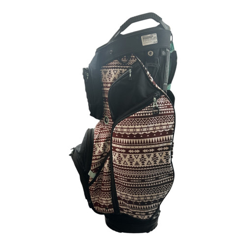 Vist Large View of Product Image Which is Used Sun Mountain C-130 CART BAG BR/BLK/TEA Mens Cart Bag