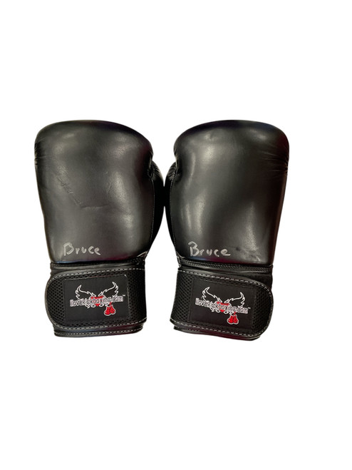 Vist Large View of Product Image Which is Used Century Boxing Gloves Black MD