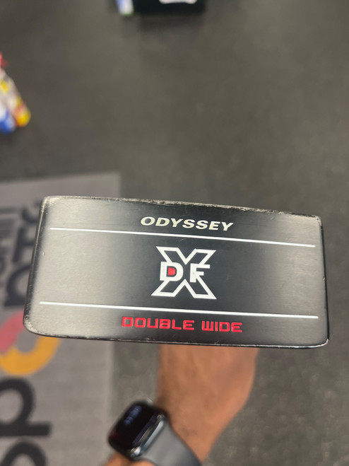Vist Large View of Product Image Which is Used Odyssey DFX DOUBLE WIDE Mens Putter RH