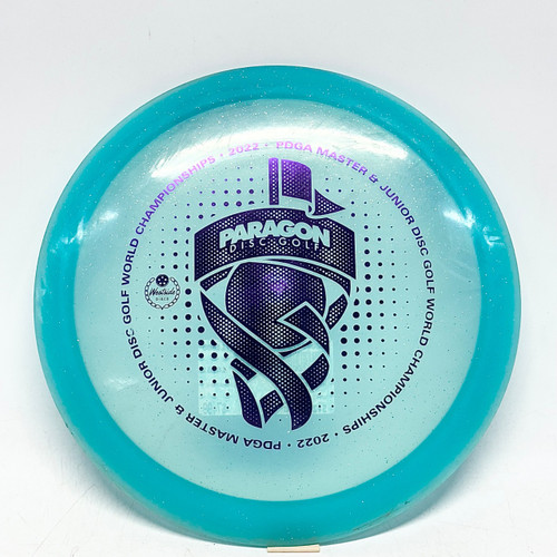 Vist Large View of Product Image Which is Used Westside HATCHET Disc Golf Driver Carolina Blue 176g