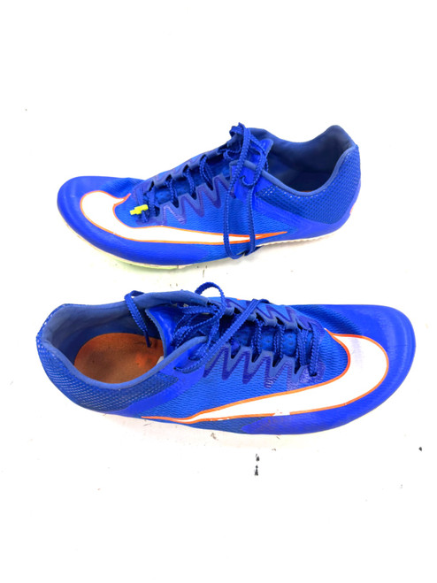 Vist Large View of Product Image Which is Used Nike Track & Field Cleats Adult Royal Blue Senior 11