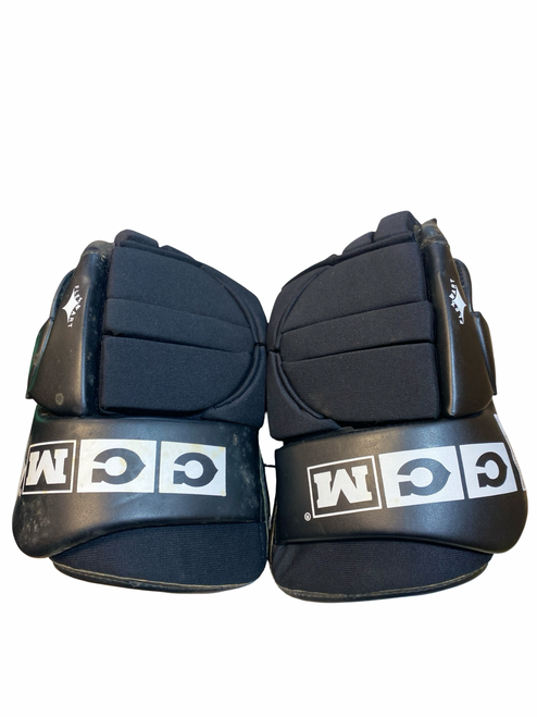 Vist Large View of Product Image Which is Used CCM HG 120 Senior Gloves Black 15"